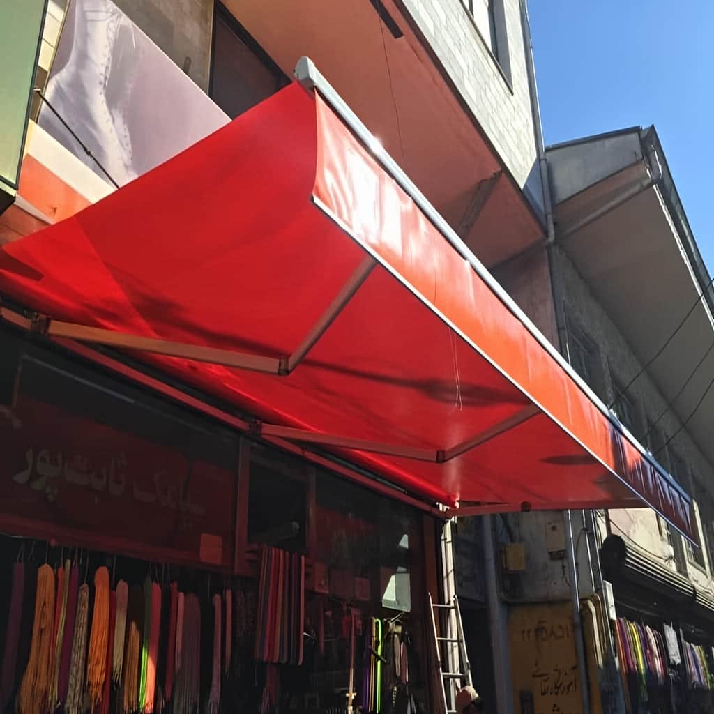 سایبان برقی اتوماتیک در ساری