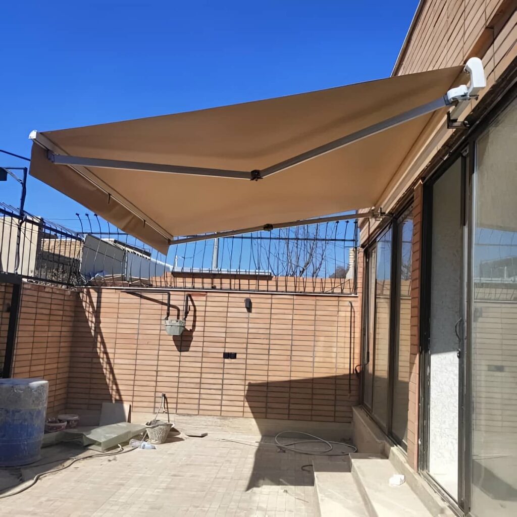 سایبان برقی اتوماتیک در آمل