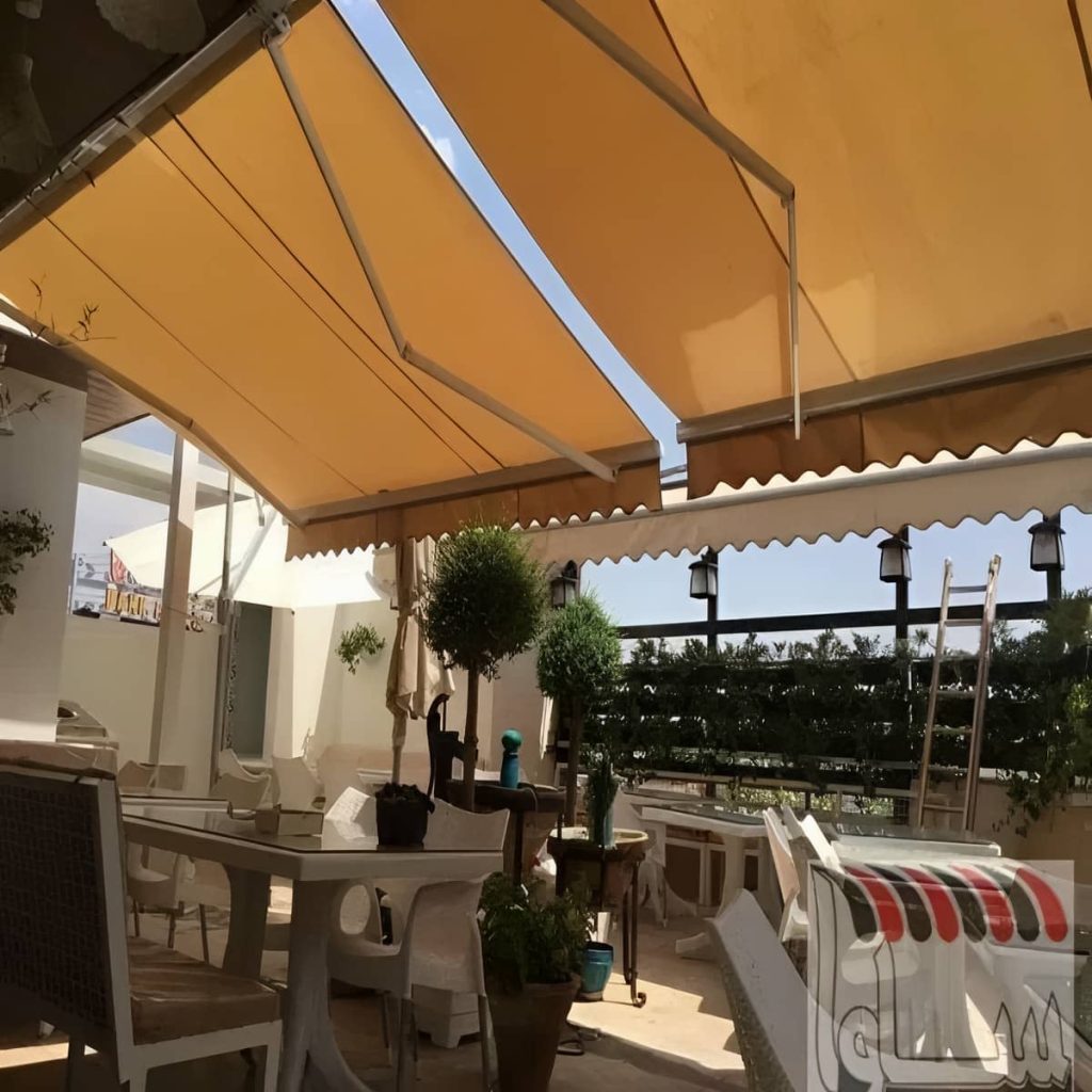خرید سایبان برقی اتوماتیک بازویی در مشهد