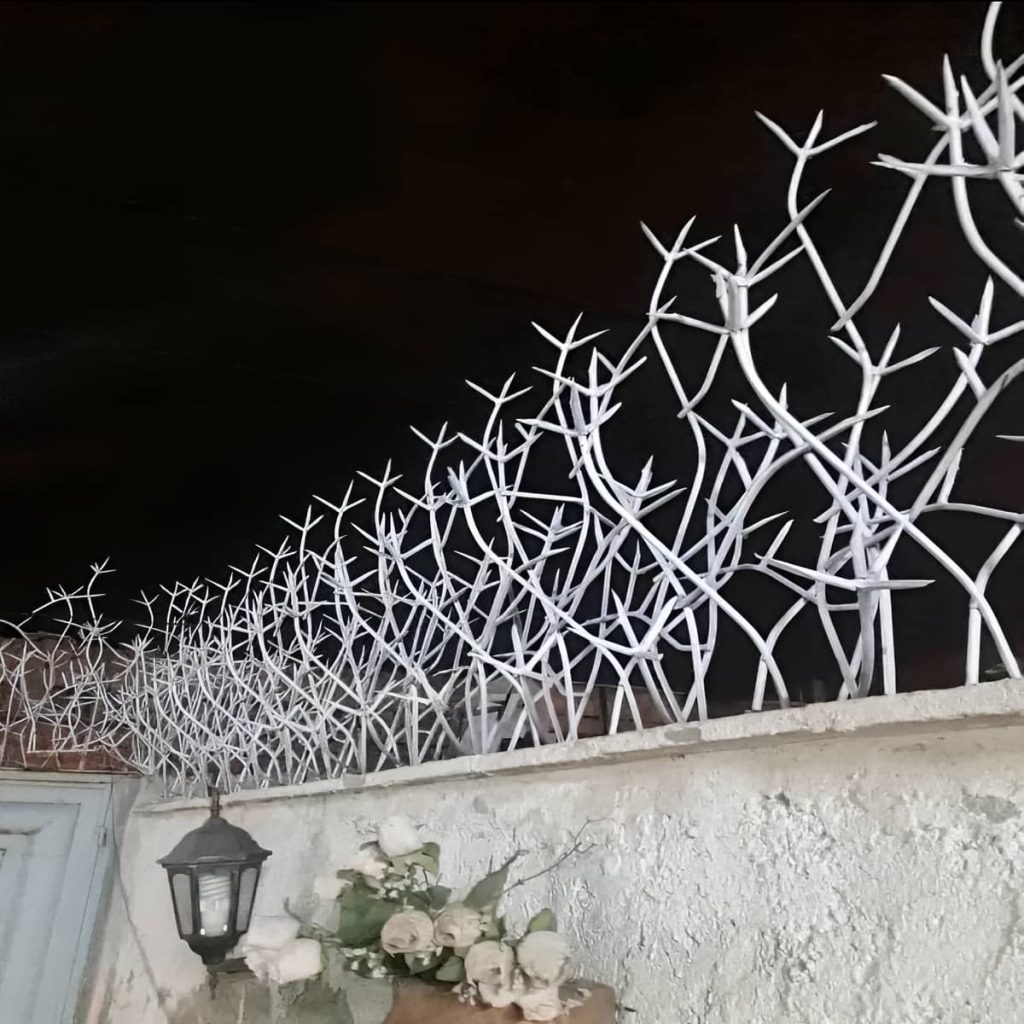 نصب حفاظ شاخ گوزنی ضدزنگ در اندیشه