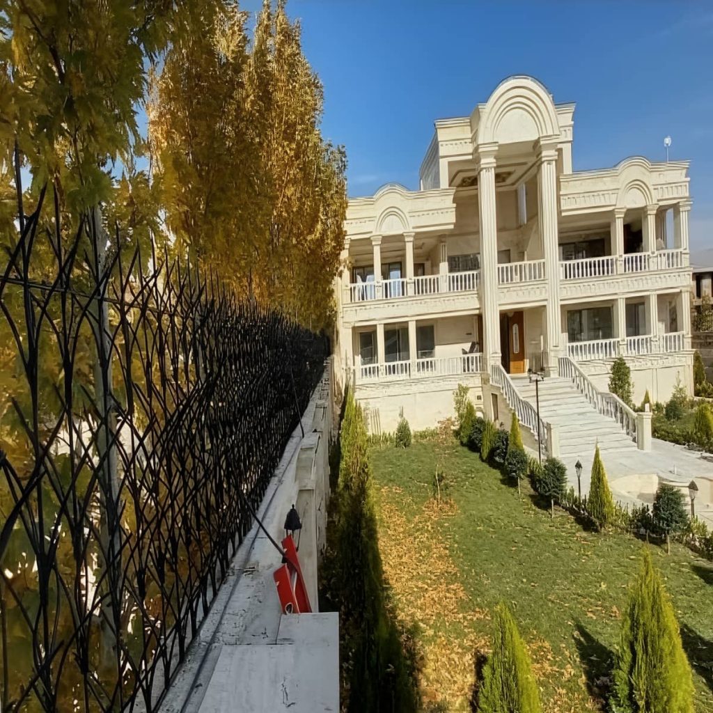 نصب حفاظ شاخ گوزنی رنگ ضدزنگ در بجنورد