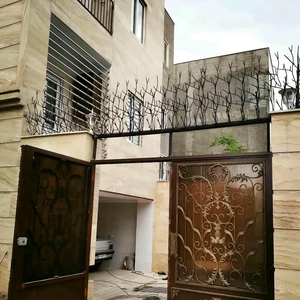 نصب حفاظ شاخ گوزنی رنگ ضدزنگ در چابهار