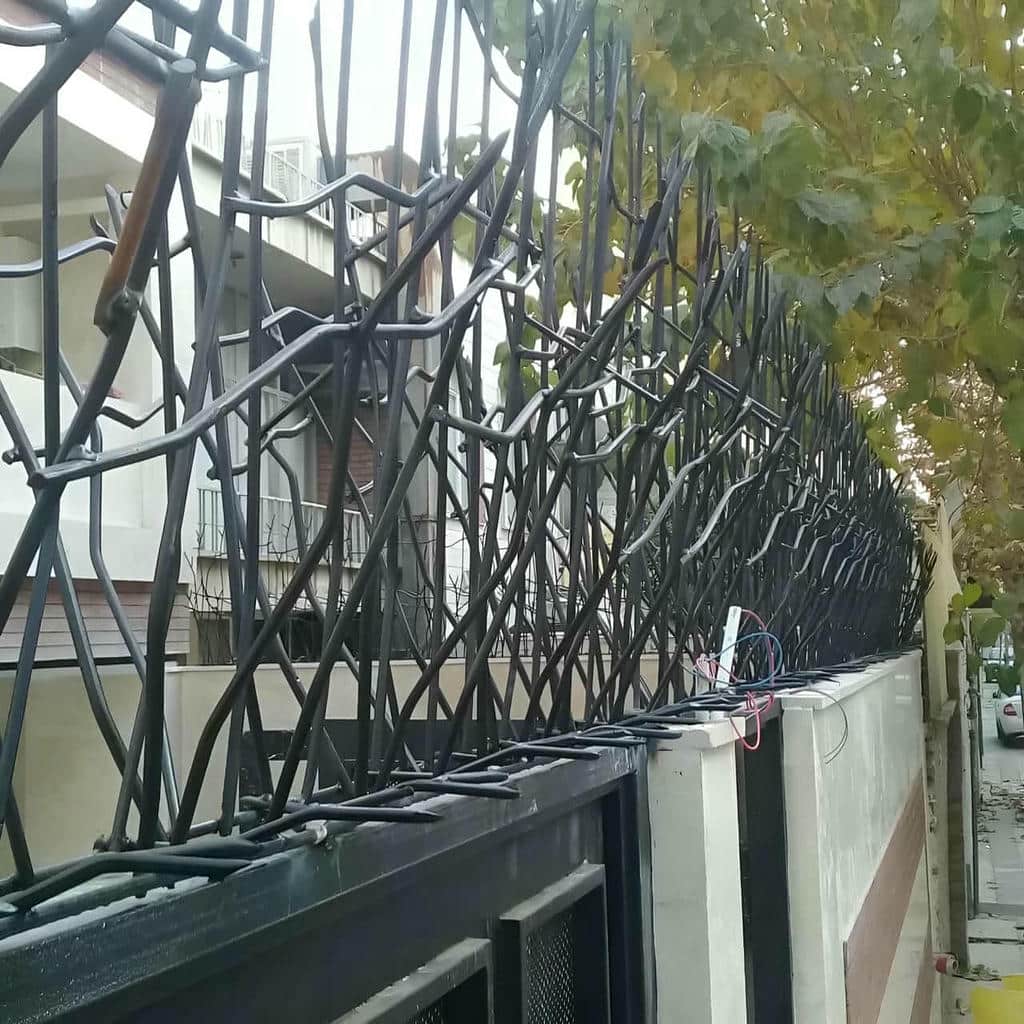 نصب حفاظ شاخ گوزنی ضدزنگ در شهریار
