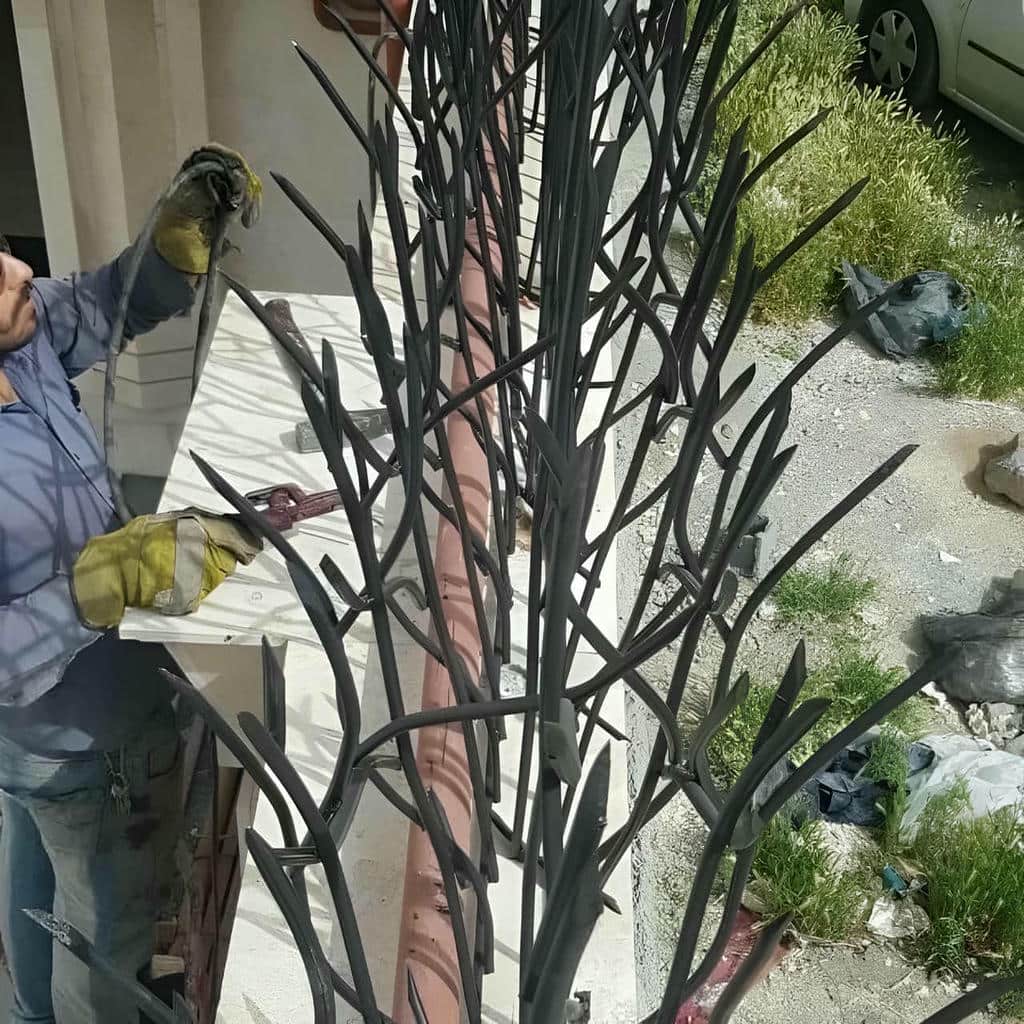 فروش حفاظ شاخ گوزنی میلگرد محکم در شهرکرد