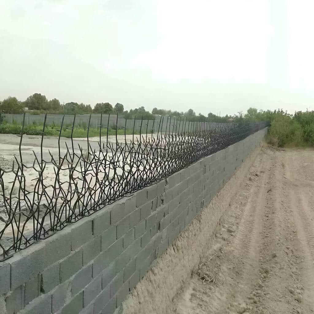 نصب حفاظ شاخ گوزنی ضدزنگ در بومهن