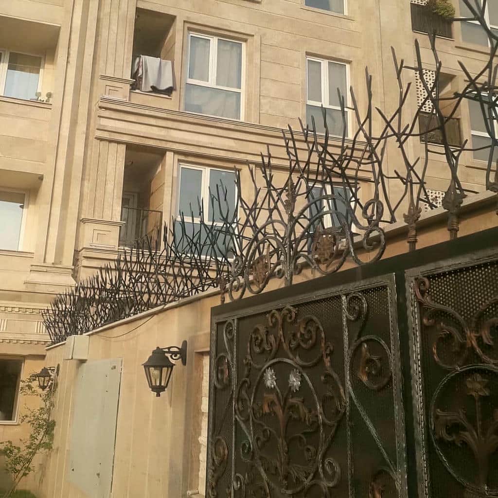 خرید حفاظ شاخ گوزنی دیوار ساختمان در اهواز