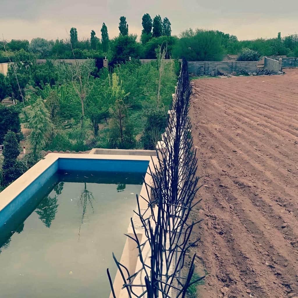 قیمت حفاظ شاخ گوزنی دیوار ویلا در یزد