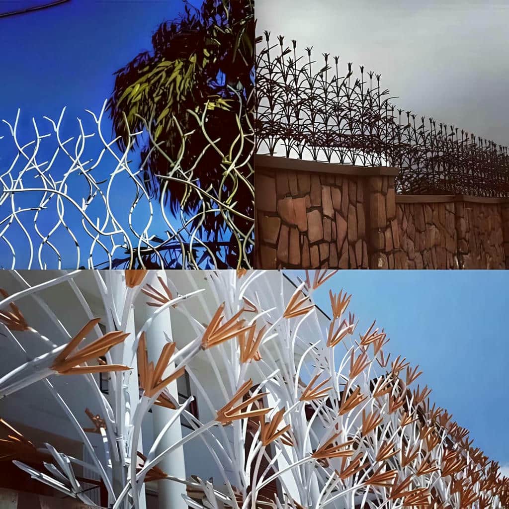 نصب حفاظ شاخ گوزنی رنگ ضدزنگ در قزوین