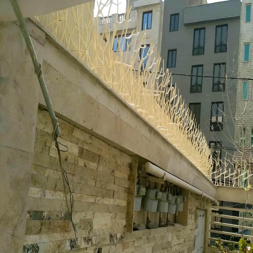 نصب حفاظ شاخ گوزنی ضدزنگ در پرند