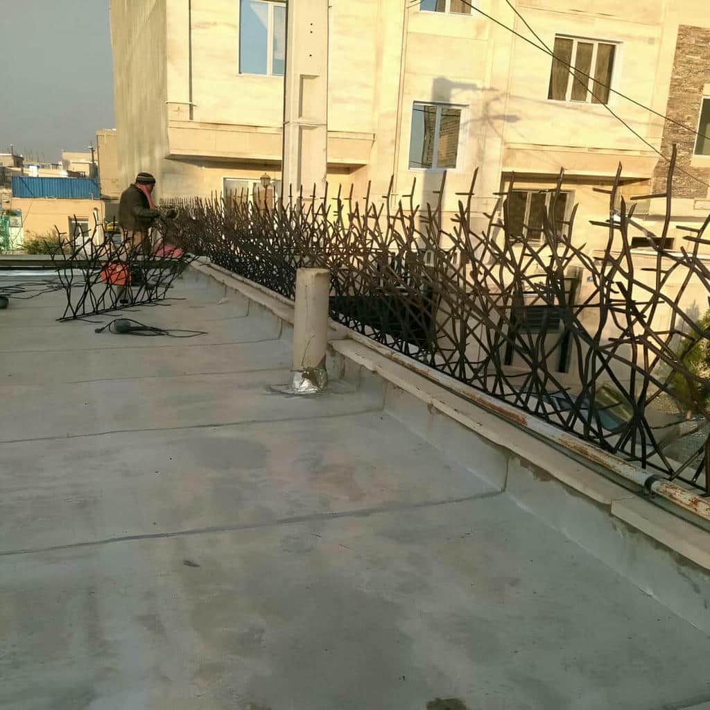 نصب حفاظ شاخ گوزنی ضدزنگ در نظرآباد