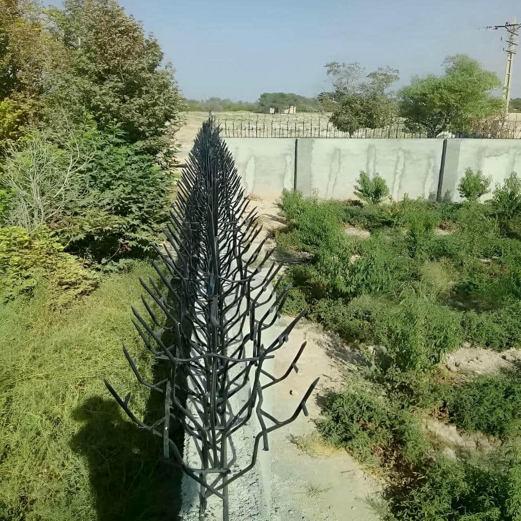 نصب حفاظ شاخ گوزنی ضدزنگ در نسیم شهر