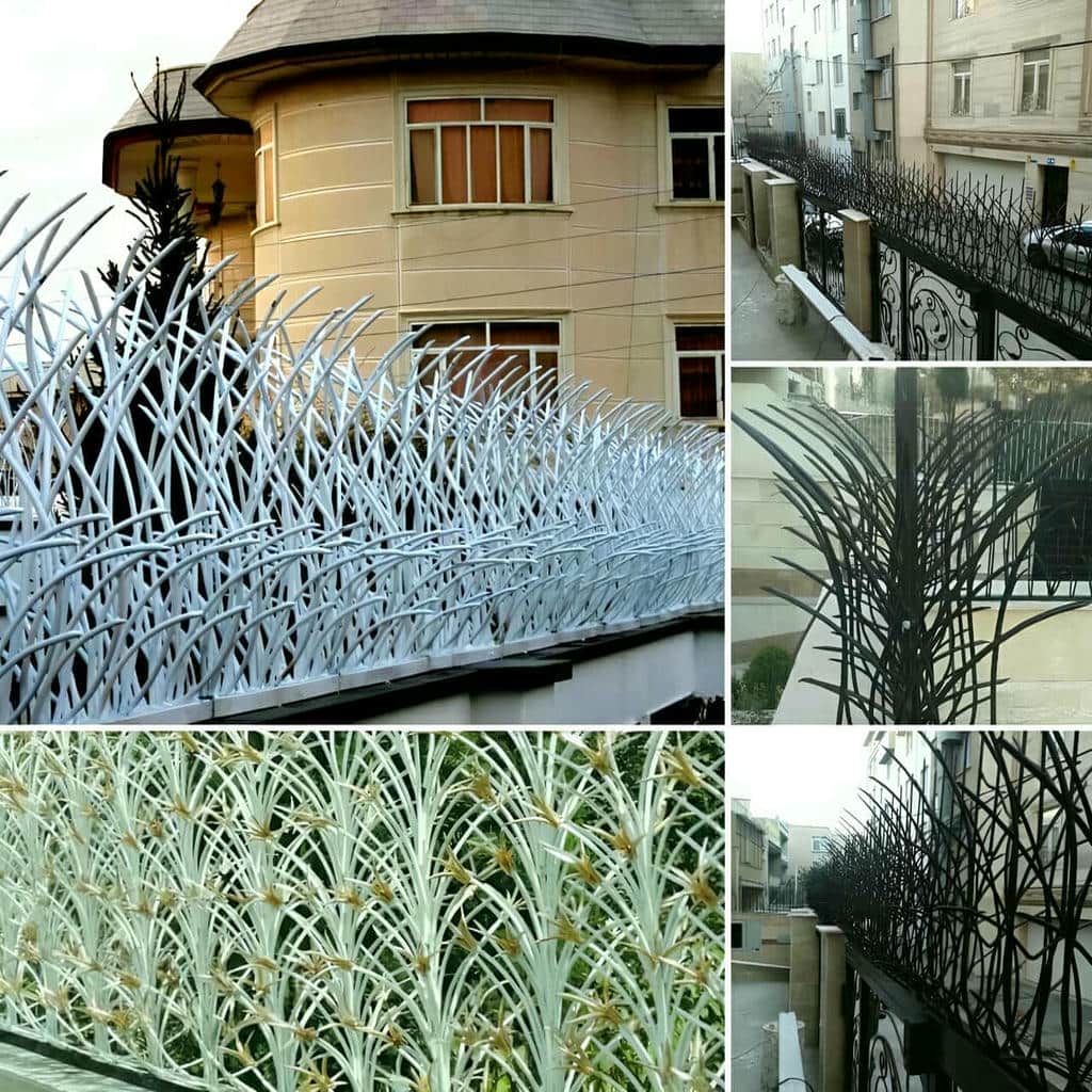 نصب حفاظ شاخ گوزنی رنگ ضدزنگ در گرگان