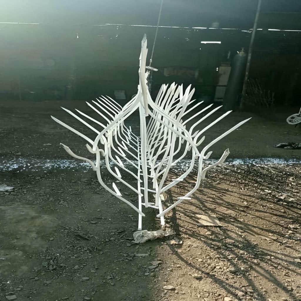 نصب حفاظ شاخ گوزنی رنگ ضدزنگ در آمل
