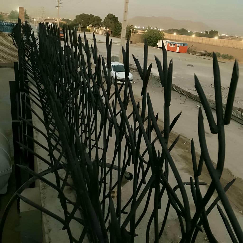 نصب حفاظ شاخ گوزنی ضدزنگ در فشم