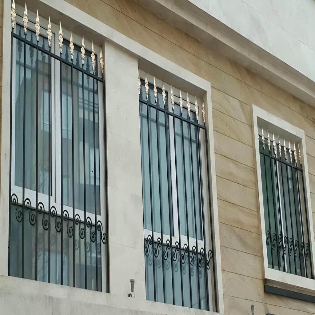 نصب نرده حفاظ پنجره مدرن در زاهدان