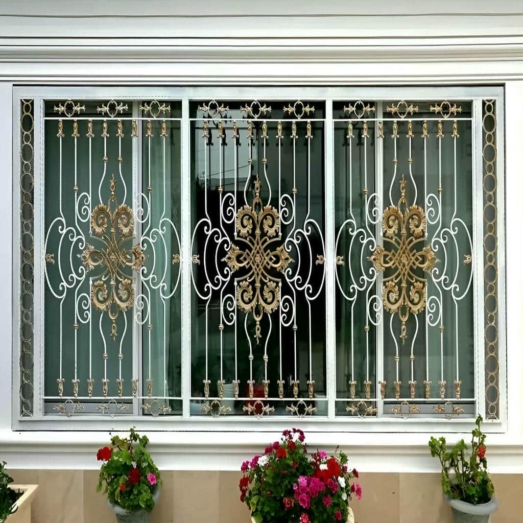 نصب نرده حفاظ پنجره مدرن در کردان