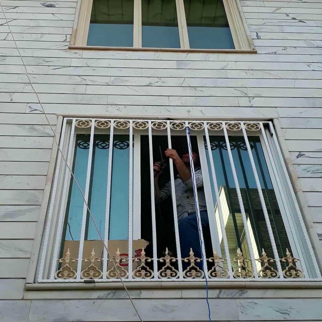 قیمت نرده حفاظ پنجره فرفورژه در بندر لنگه