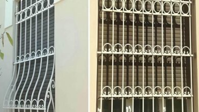 نرده حفاظ پنجره در چالوس
