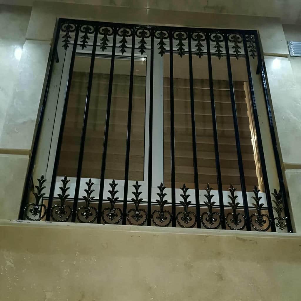 کارخانه نرده حفاظ پنجره بازشو در نیشابور
