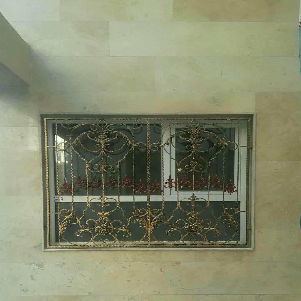 قیمت نرده حفاظ پنجره فرفورژه در خرم آباد
