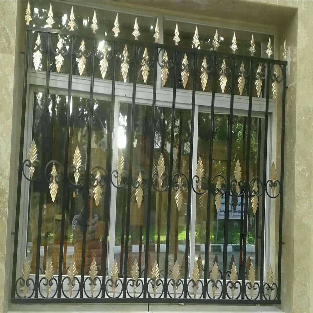 نرده حفاظ پنجره در عظیمیه کرج