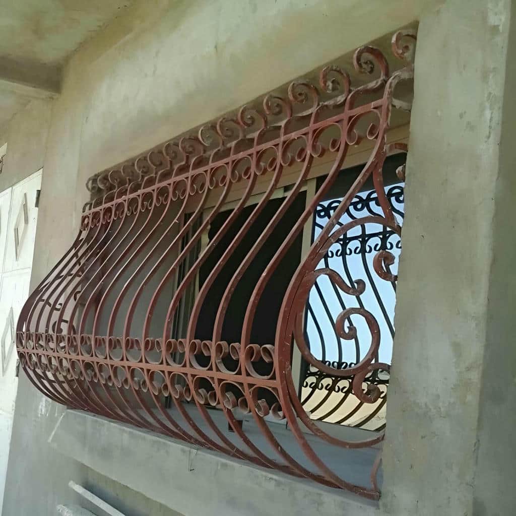 نرده حفاظ پنجره در نظرآباد