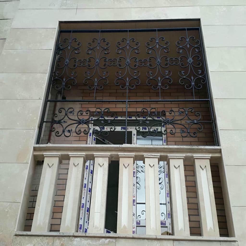 نصب نرده حفاظ پنجره مدرن در کمال شهر