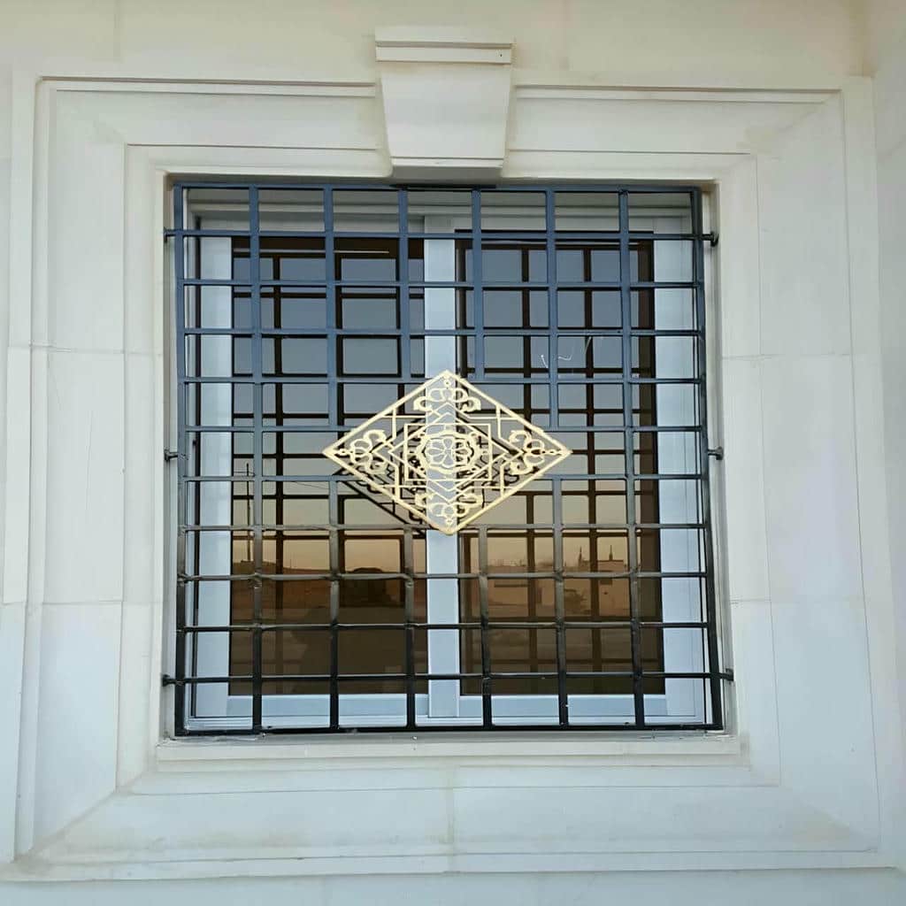 نصب نرده حفاظ پنجره مدرن در عظیمیه کرج