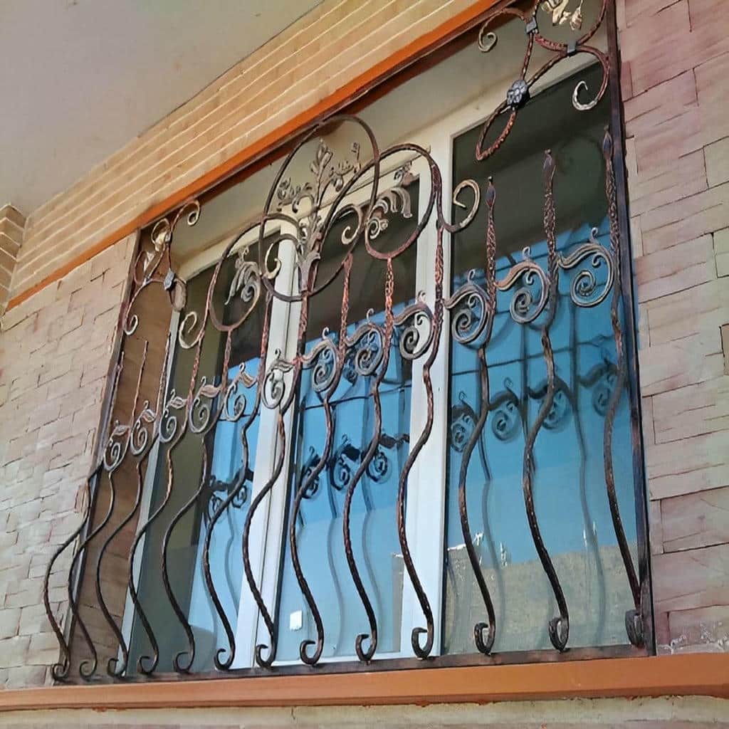 خرید نرده حفاظ پنجره ساده در اندیشه