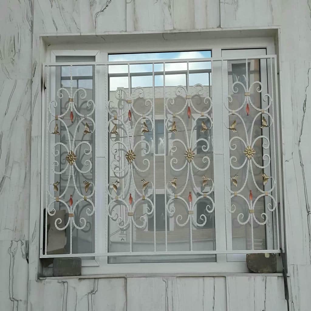 خرید نرده حفاظ پنجره ساده در مریوان