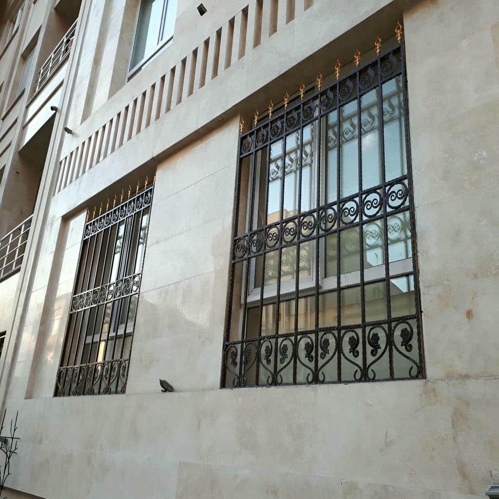 نصب نرده حفاظ پنجره مدرن در گنبدکاووس