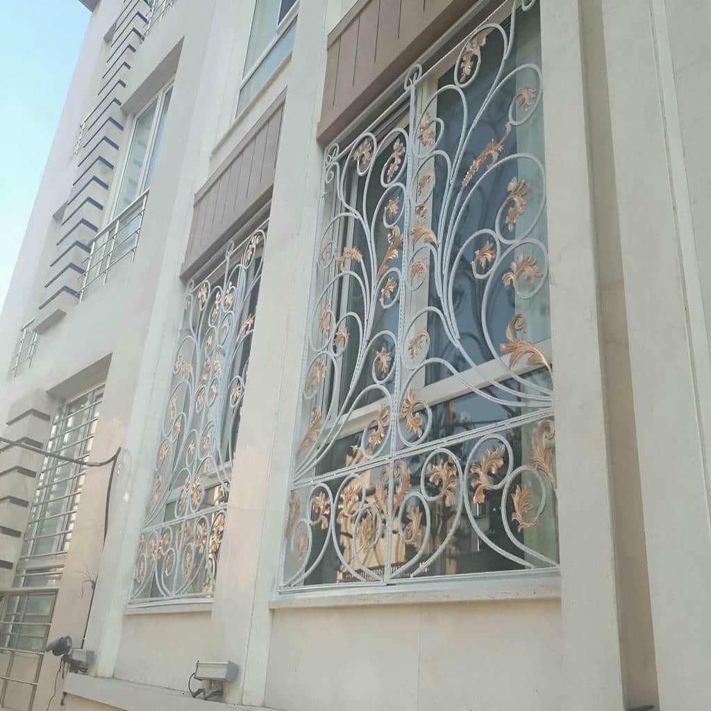 کارخانه نرده حفاظ پنجره بازشو در اهواز