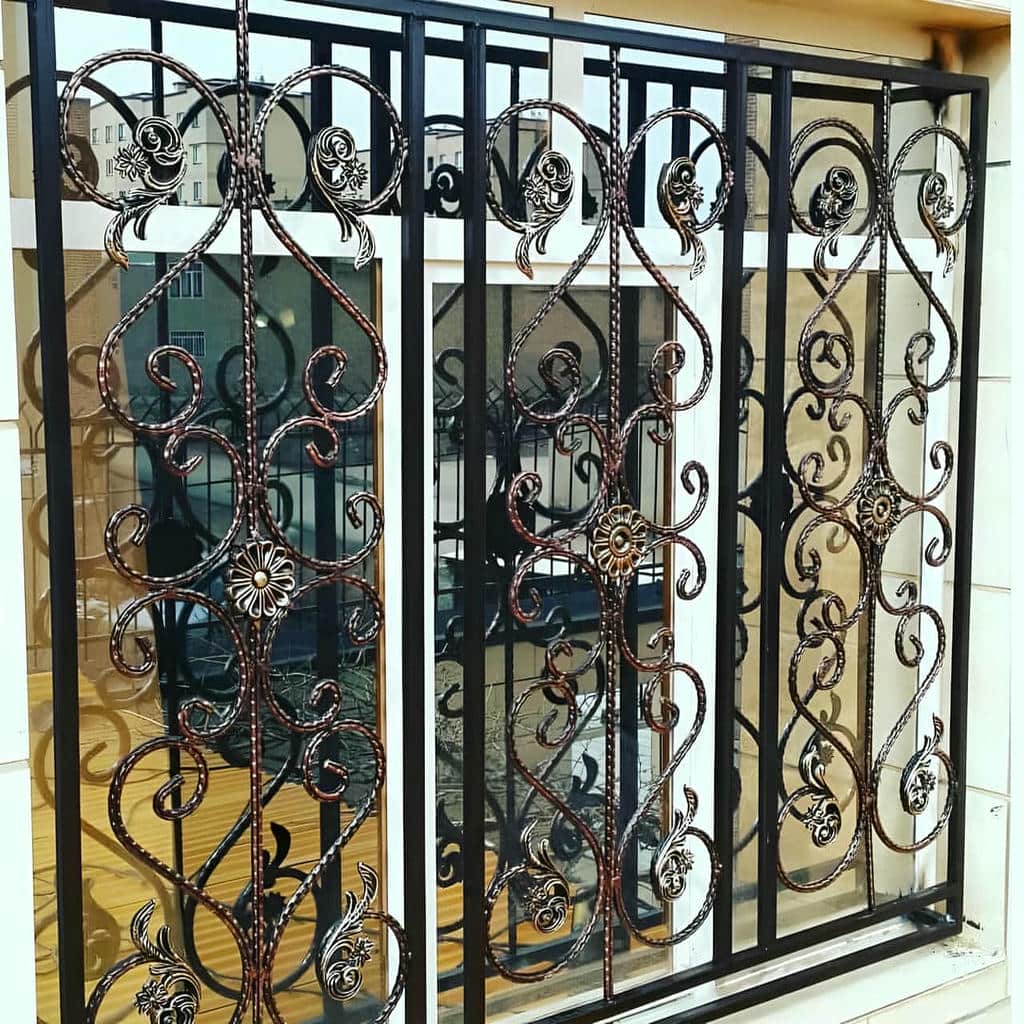 قیمت نرده حفاظ پنجره فرفورژه در نوشهر