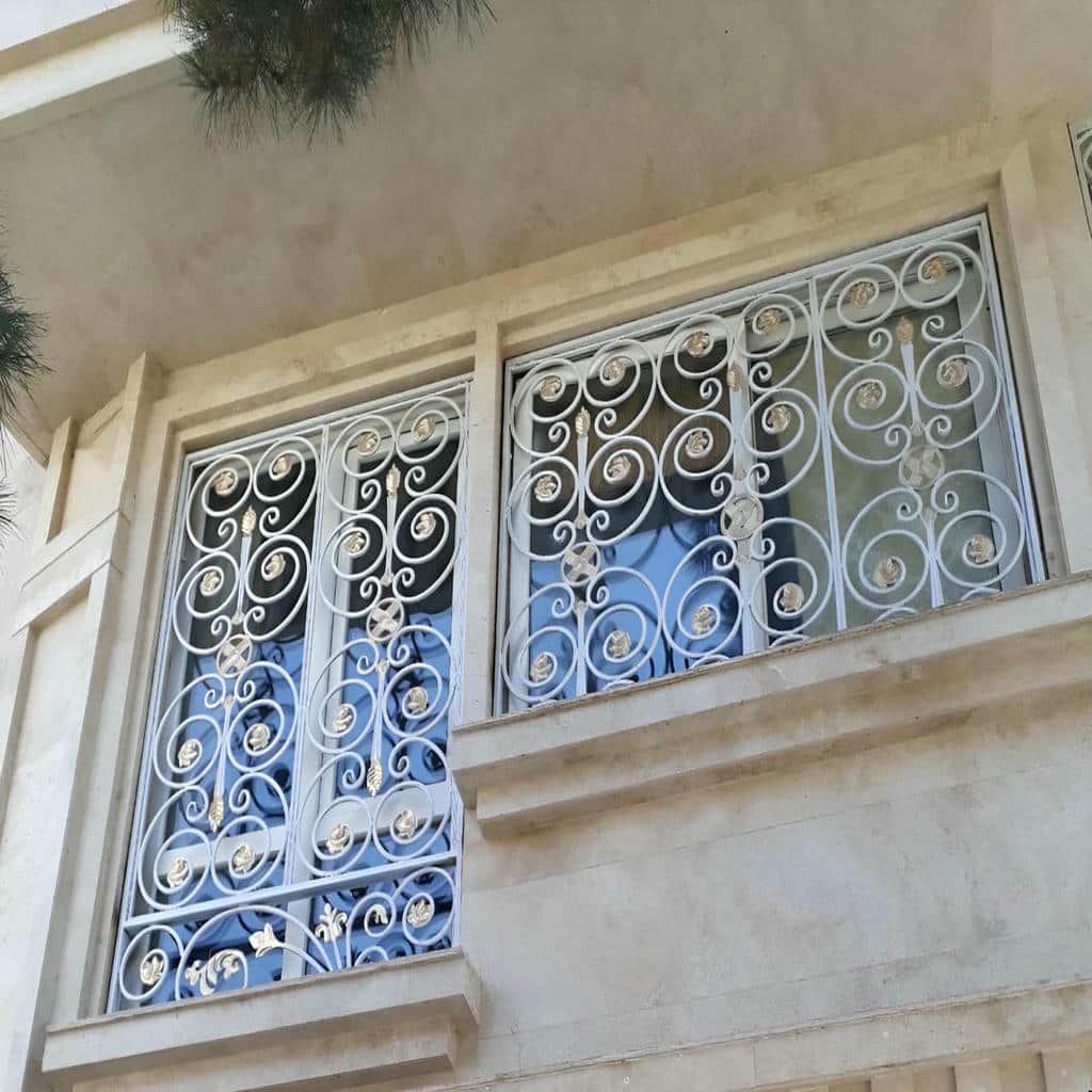 نصب نرده حفاظ پنجره مدرن در کرج