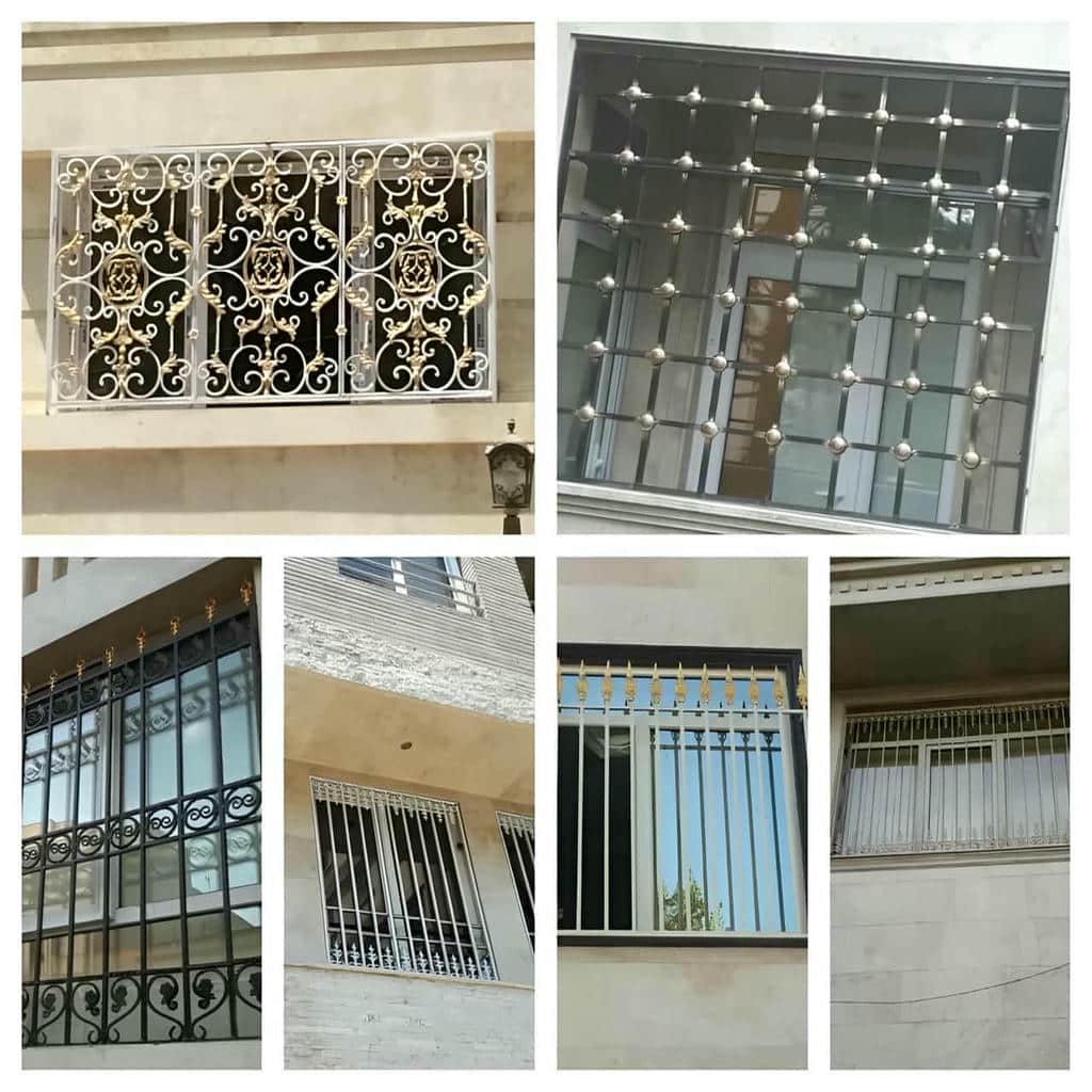 قیمت نرده حفاظ پنجره فرفورژه در ارومیه