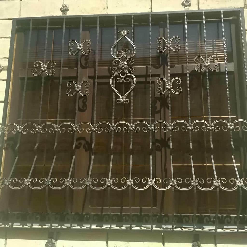 خرید نرده حفاظ پنجره ساده در کرمانشاه