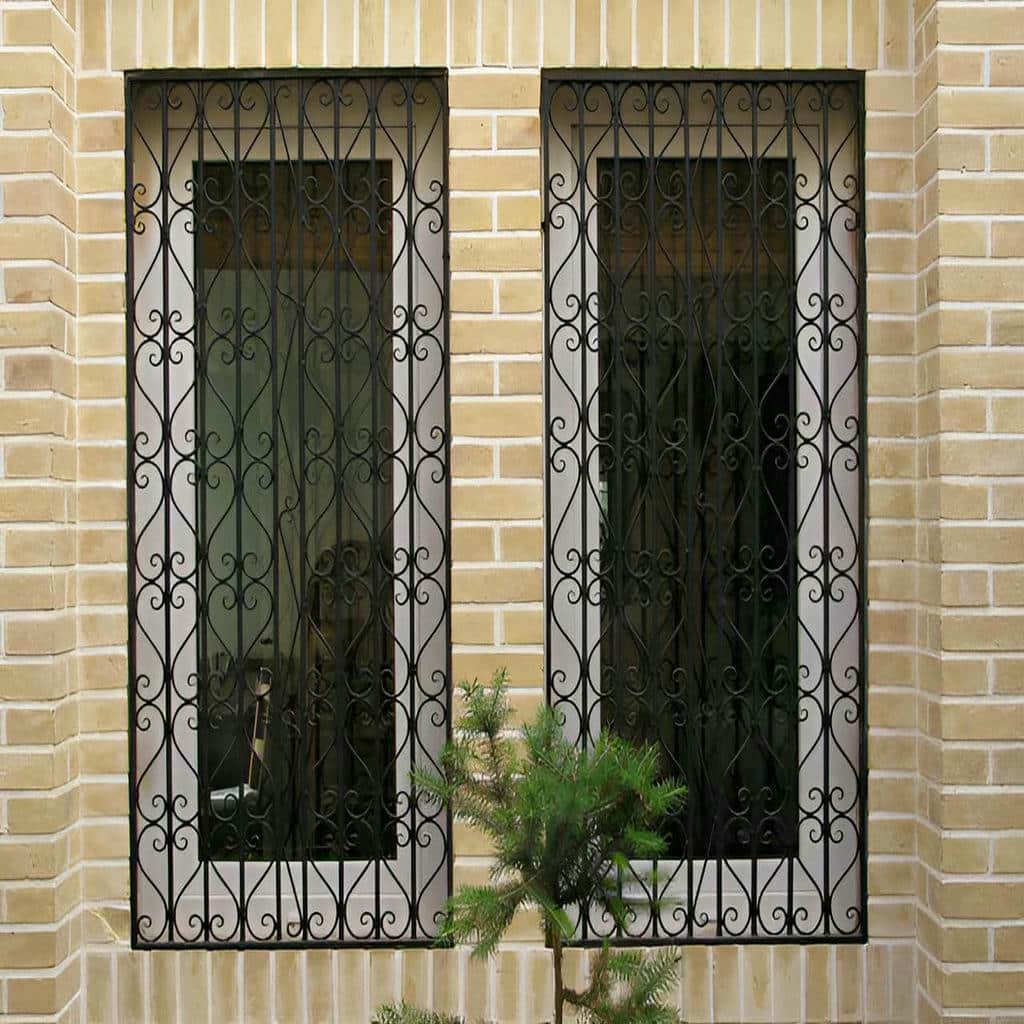 نصب نرده حفاظ پنجره مدرن در کاشان