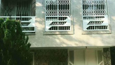 نرده حفاظ پنجره در اندیشه