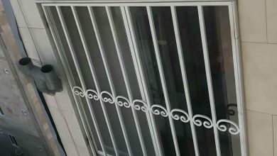 نرده حفاظ پنجره در بومهن