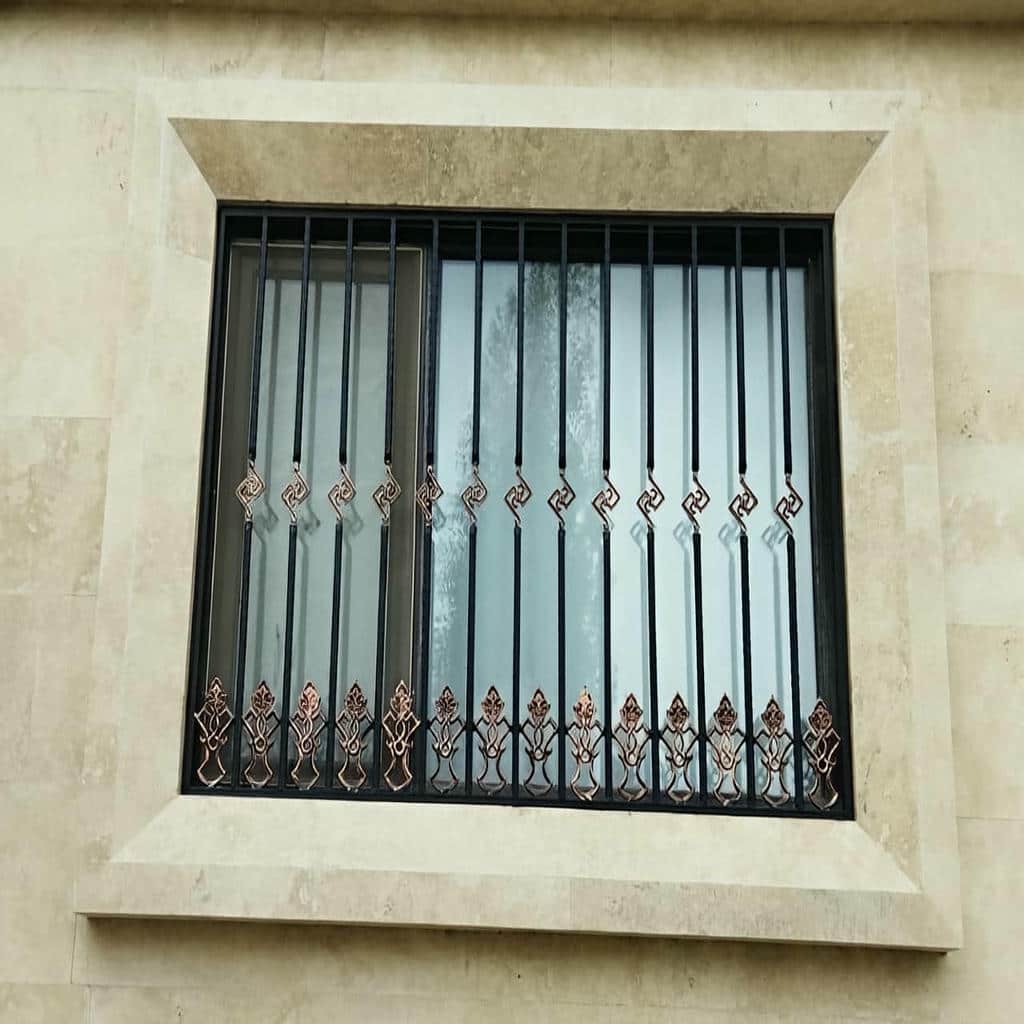 کارخانه نرده حفاظ پنجره بازشو در رشت