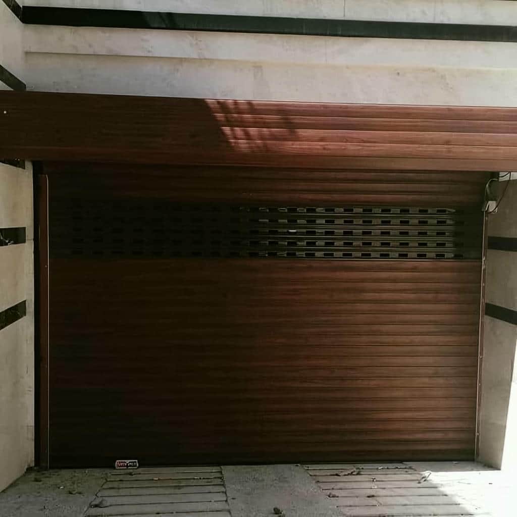 نصب کرکره برقی پارکینگ در کیش