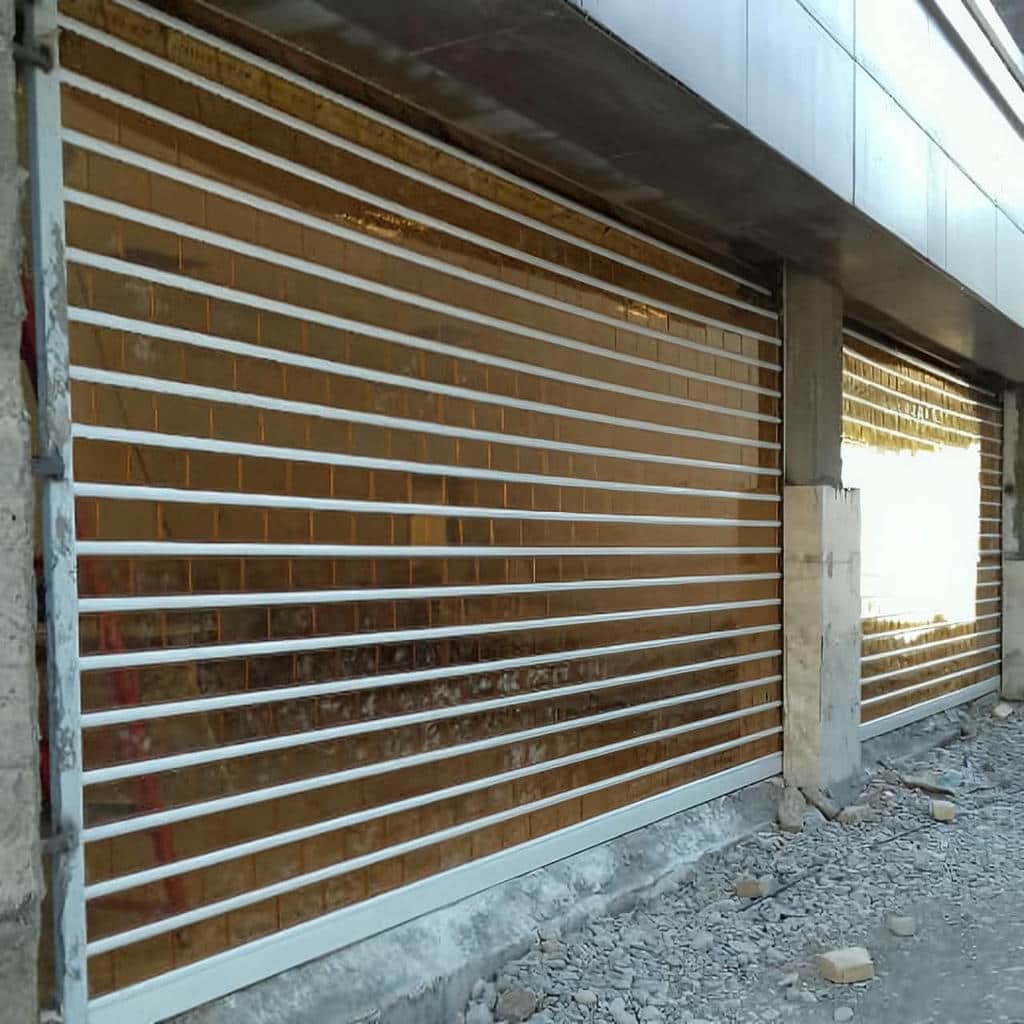 نصب کرکره برقی مغازه در رفسنجان