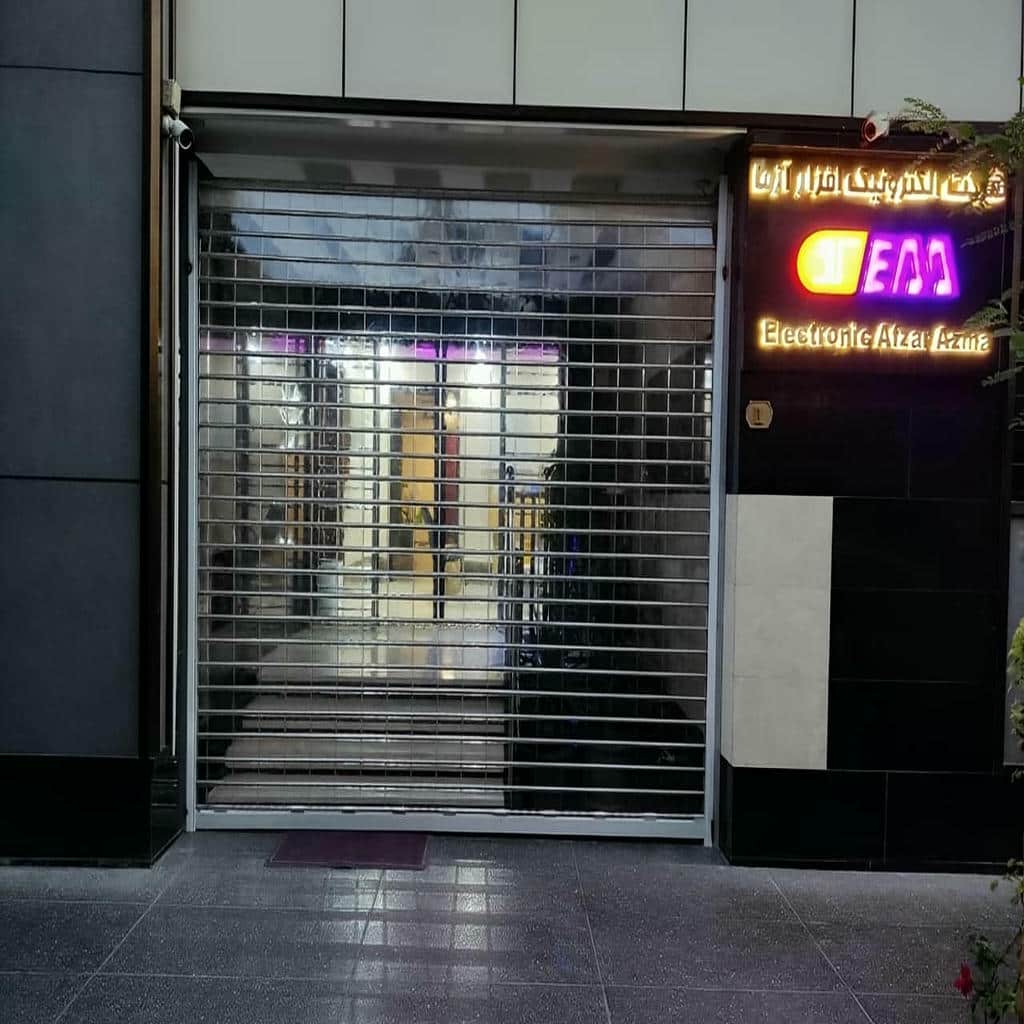 نصب کرکره برقی مغازه در کرمان