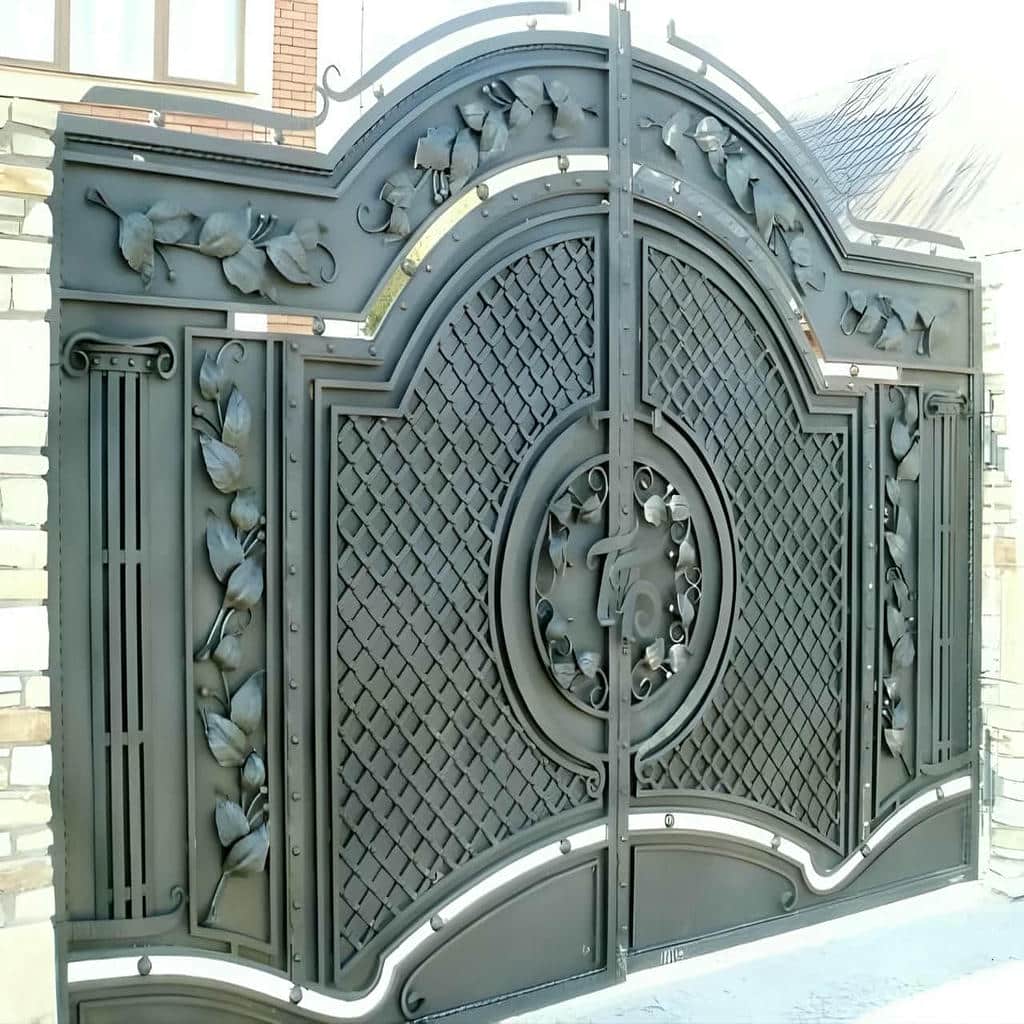 درب پارکینگ فلزی حیاط در بندرعباس