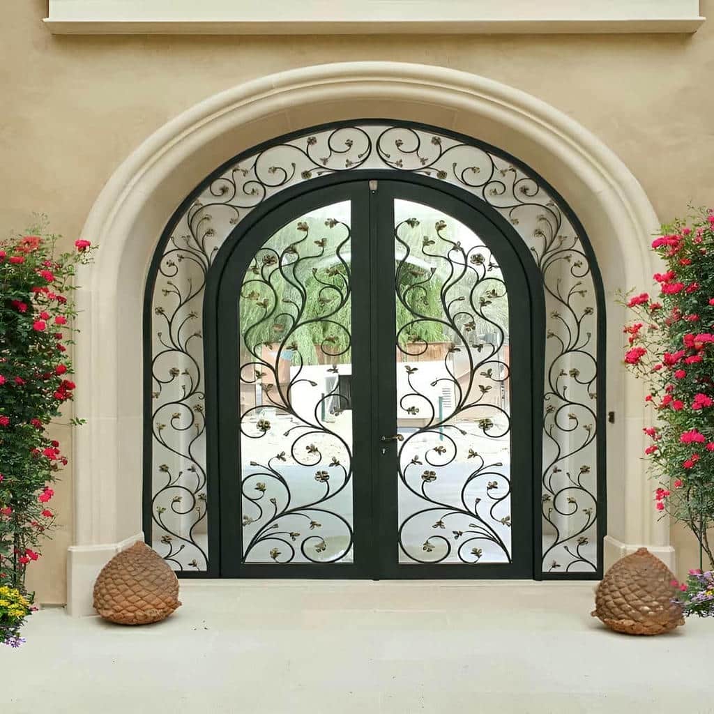 فروش درب پارکینگ حیاط مدرن در استان گیلان