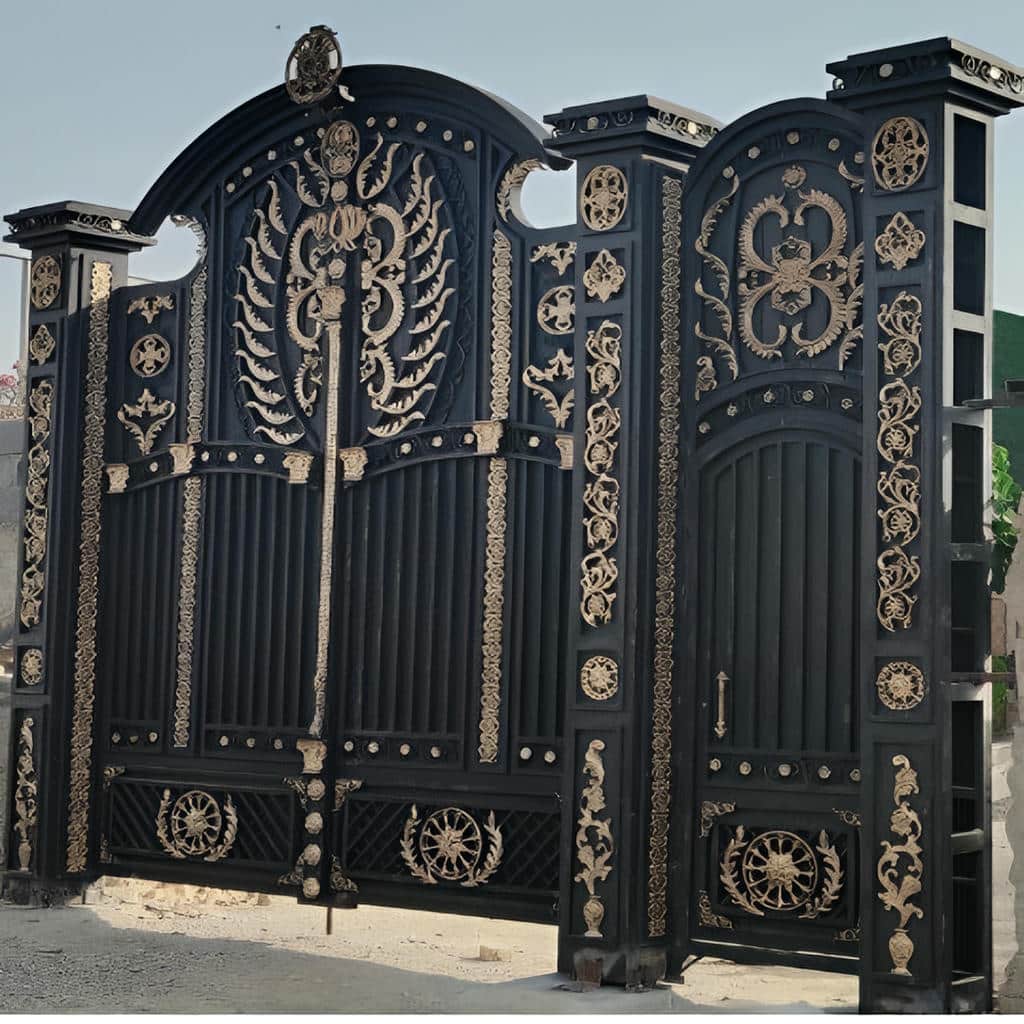 فروش درب پارکینگ حیاط کلاسیک در بندر لنگه