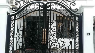 درب پارکینگ حیاط در استان گلستان