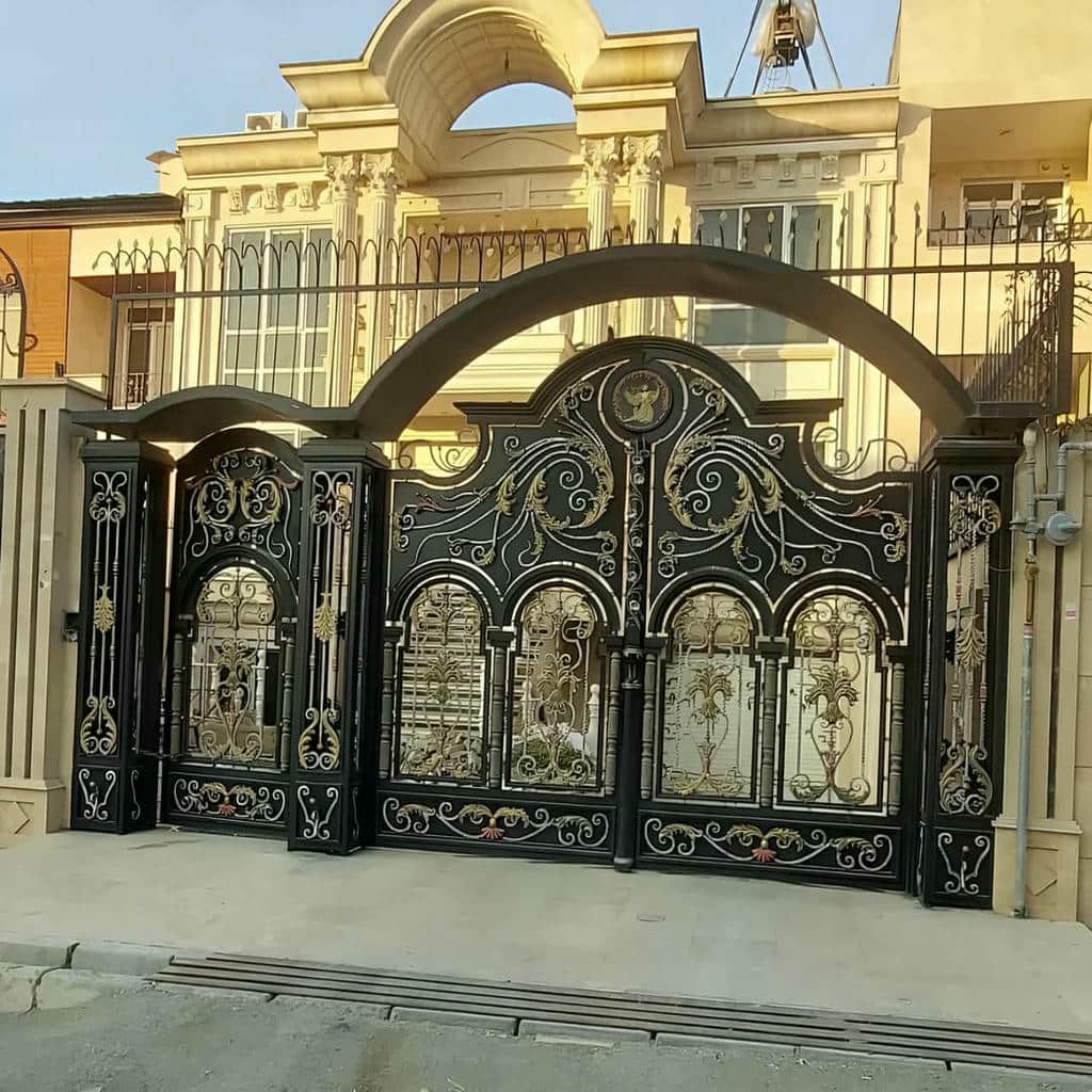 خرید درب پارکینگ حیاط ویلایی در بندر انزلی