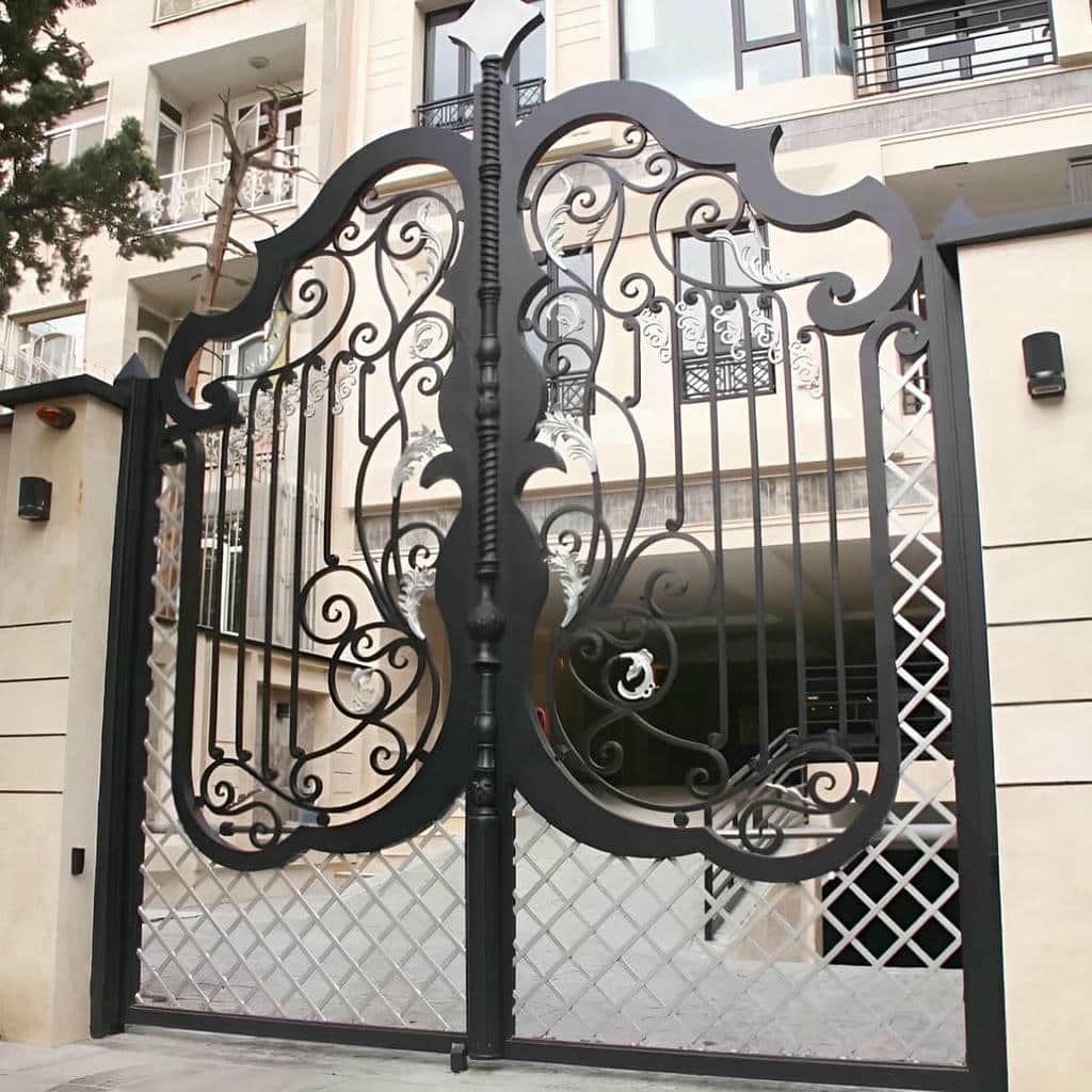 قیمت درب پارکینگ حیاط فرفورژه در بندر دیلم
