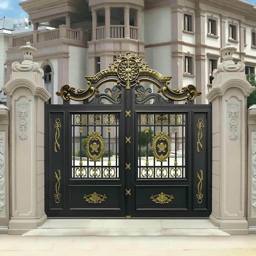 فروش درب پارکینگ فلزی حیاط ورودی ویلا در بابل